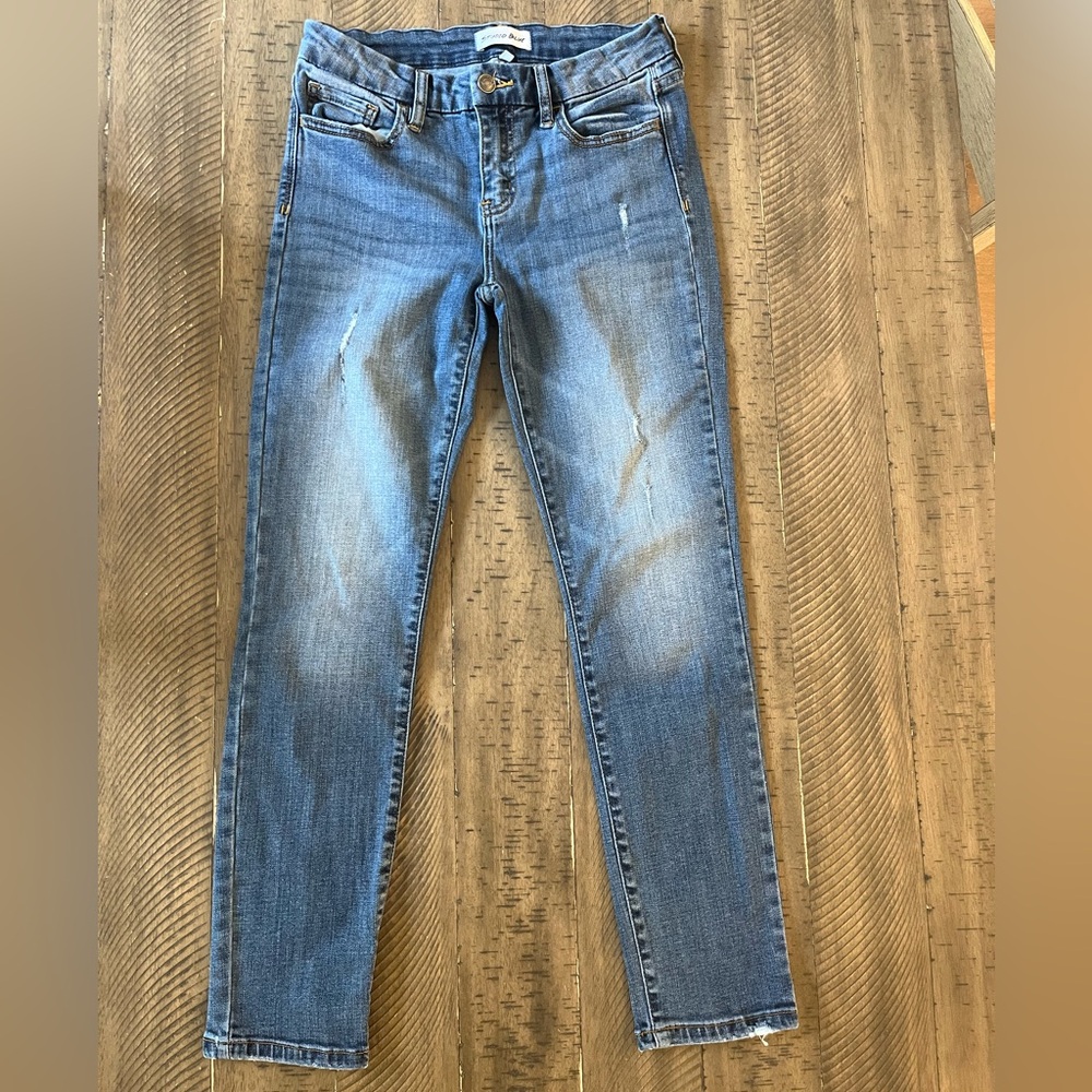 STUDIO BLUE Kenova Skinny Distressed Jeans Sz 27